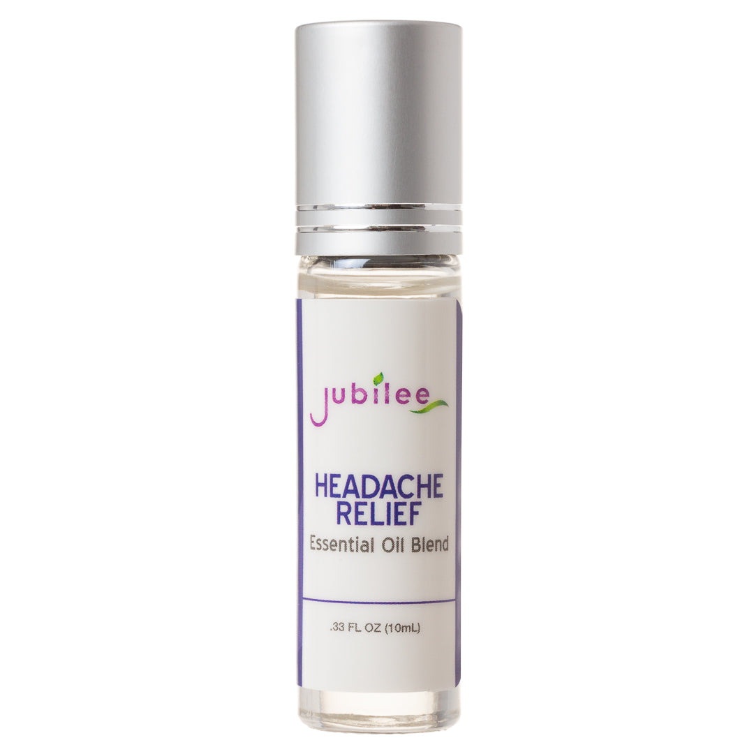 Headache Relief Essential Oil Blend Roller Bottle